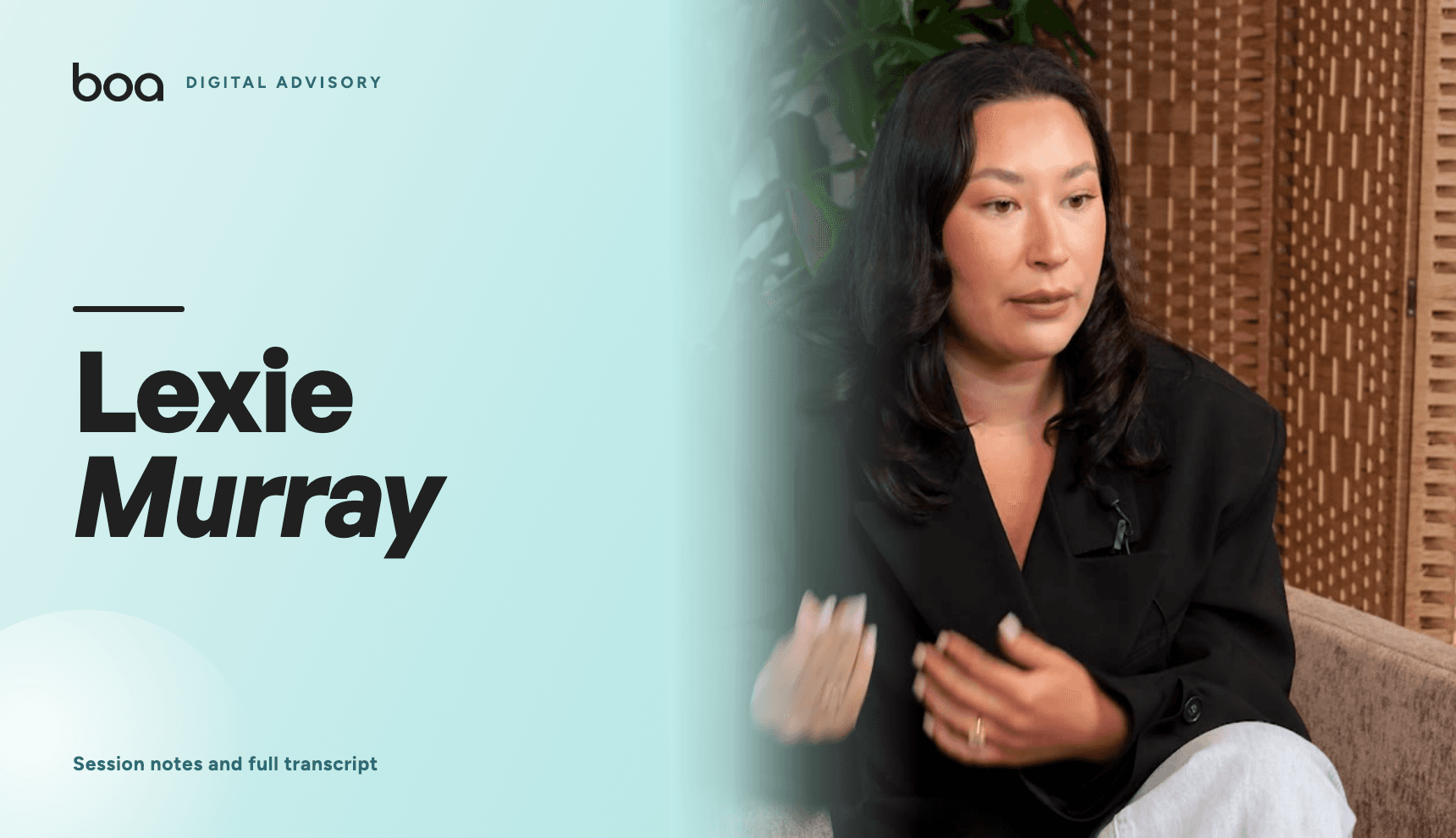 Lexie Murray on organic social, influencers and content pillars