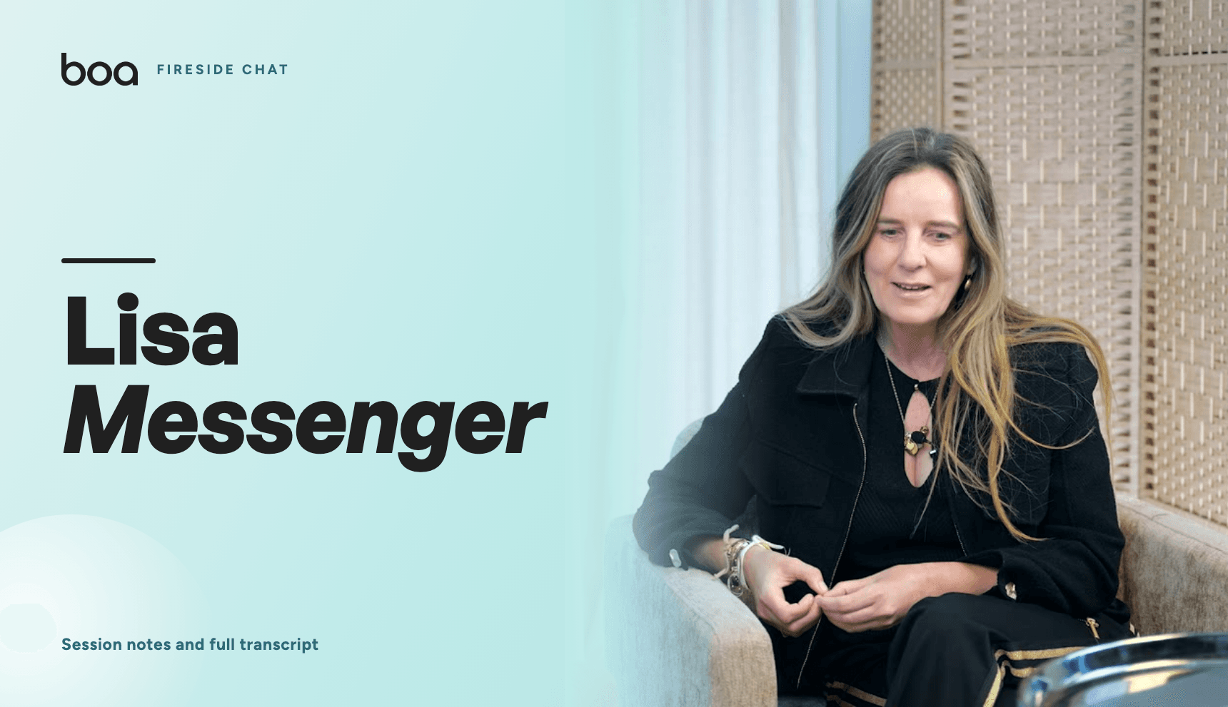 Lisa Messenger: pre-sell it, value stack it, then build it